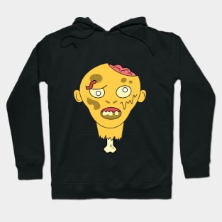 Yellow zombie Hoodie